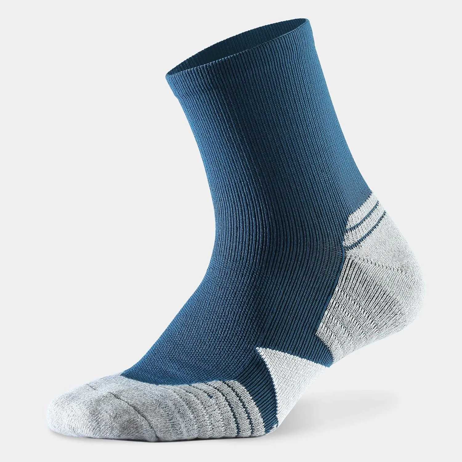 WANDER Men's Athletic Ankle Socks 6 Pairs Running Socks for Sport Low Cut Cycling Socks 6-9/10-12/12-14