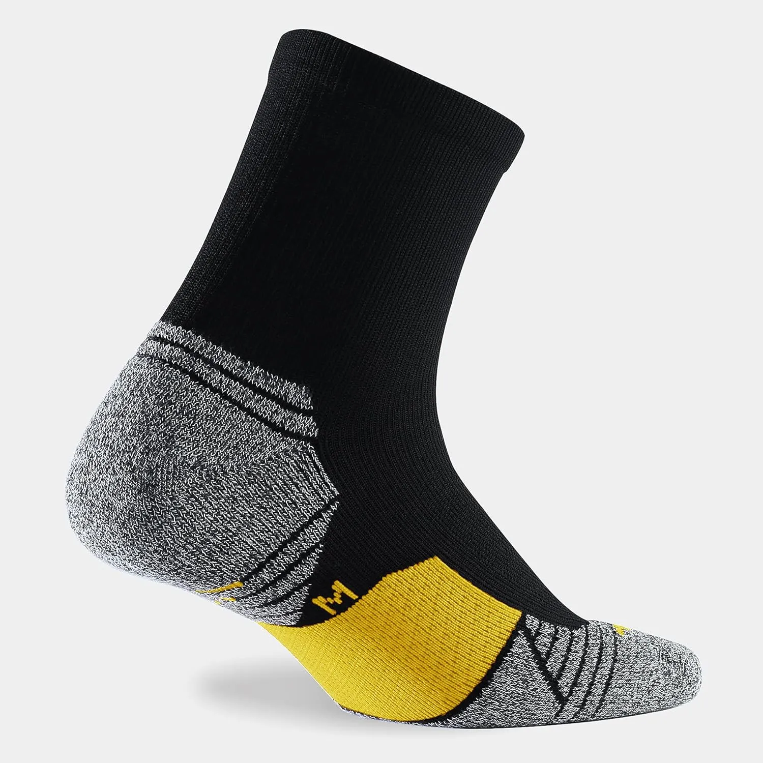 WANDER Men's Athletic Ankle Socks 6 Pairs Running Socks for Sport Low Cut Cycling Socks 6-9/10-12/12-14