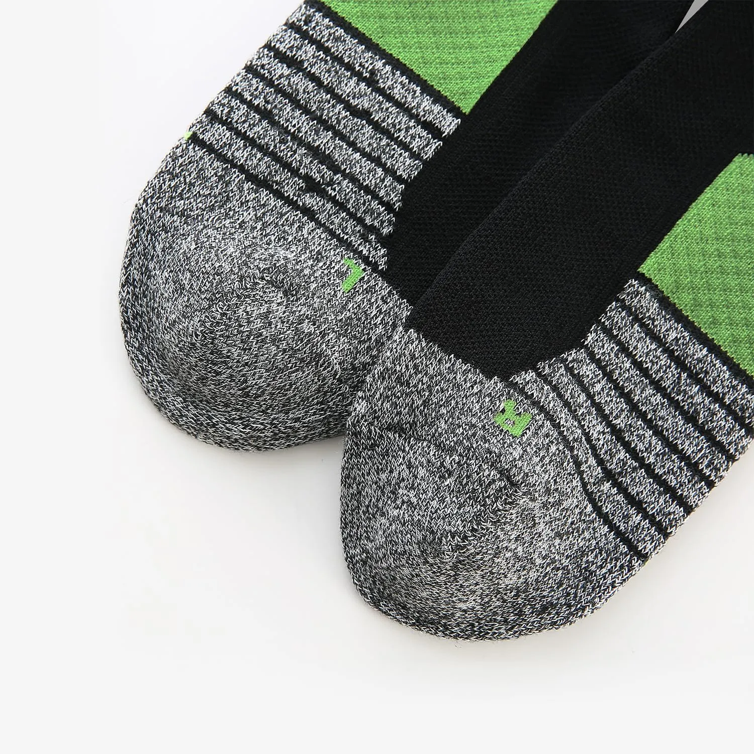 WANDER Men's Athletic Ankle Socks 6 Pairs Running Socks for Sport Low Cut Cycling Socks 6-9/10-12/12-14