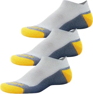 WANDER Merino Wool Ankle Running Hiking Socks 3 Pairs Lightweight Cushioned Sweat-Wicking No Show Athletic Socks Men Women