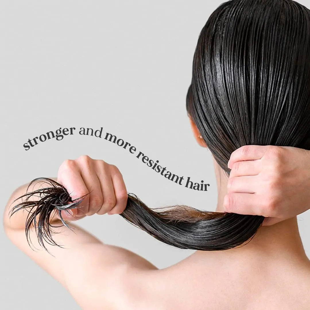 Waterproof Hair Treatment - Intensive Repair & Nourishment - Brazilian Keratin, Anti Frizz - 2 Steps Queratina Brasileña - VEGAN, Cruelty-Free - For All Hair Types