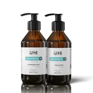 Waterproof Hair Treatment - Intensive Repair & Nourishment - Brazilian Keratin, Anti Frizz - 2 Steps Queratina Brasileña - VEGAN, Cruelty-Free - For All Hair Types
