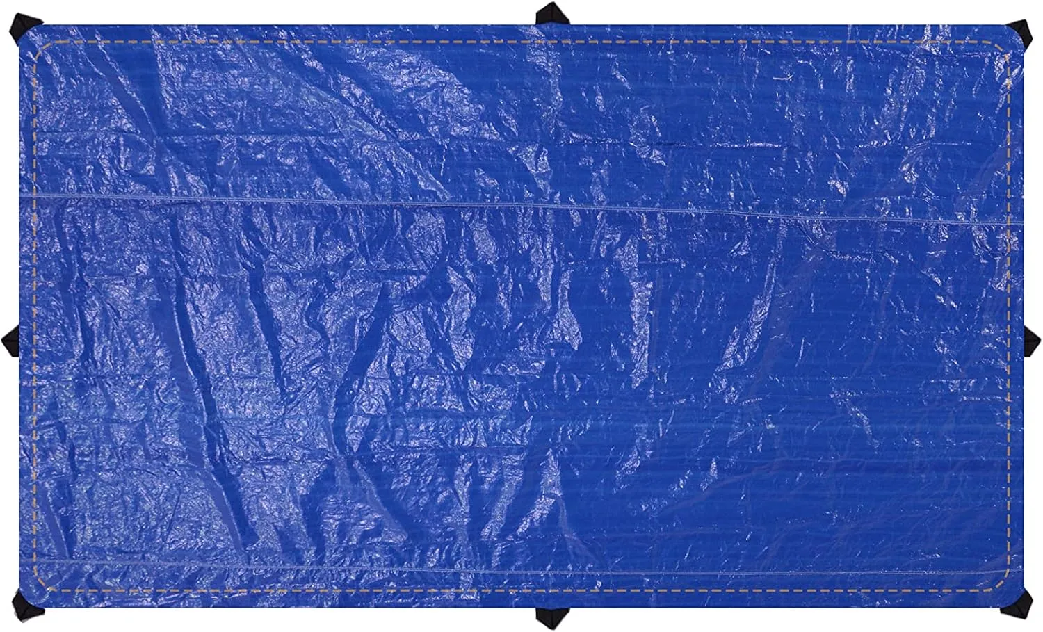 WHITEDUCK Waterproof Tent Footprint Canvas Cabin Tent Tarp Mat Ultralight for Portable Camping, Glamping, Outdoor with Pegs Pin (10'x10' Canvas Tent)