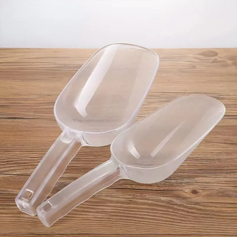Wholesale Thickened Plastic Shovel Multiple Size Multi Purpose Measuring Ice Scoops Large Acrylic Flour Food Shovel