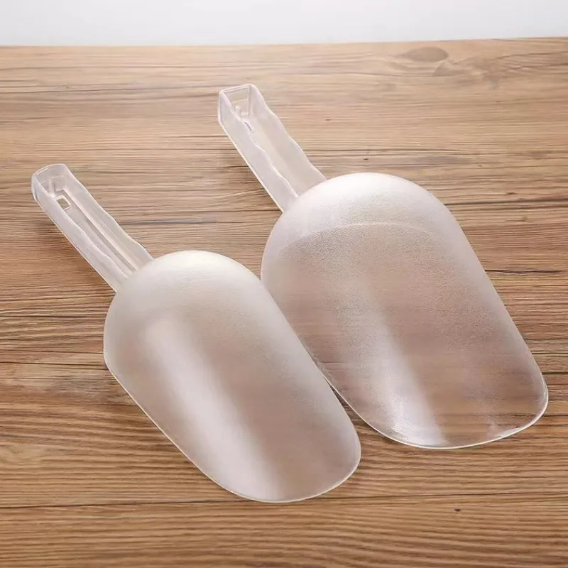 Wholesale Thickened Plastic Shovel Multiple Size Multi Purpose Measuring Ice Scoops Large Acrylic Flour Food Shovel