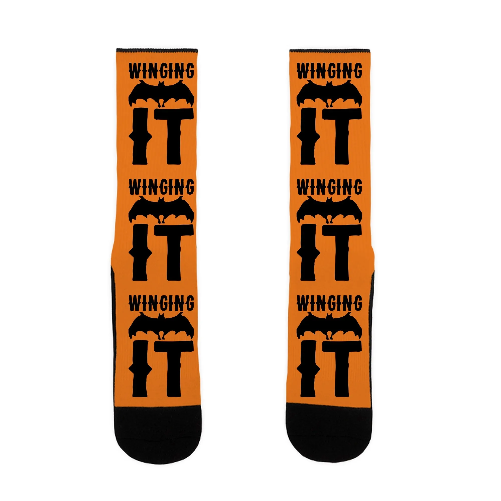 Winging It Bat Socks