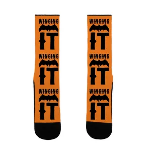Winging It Bat Socks