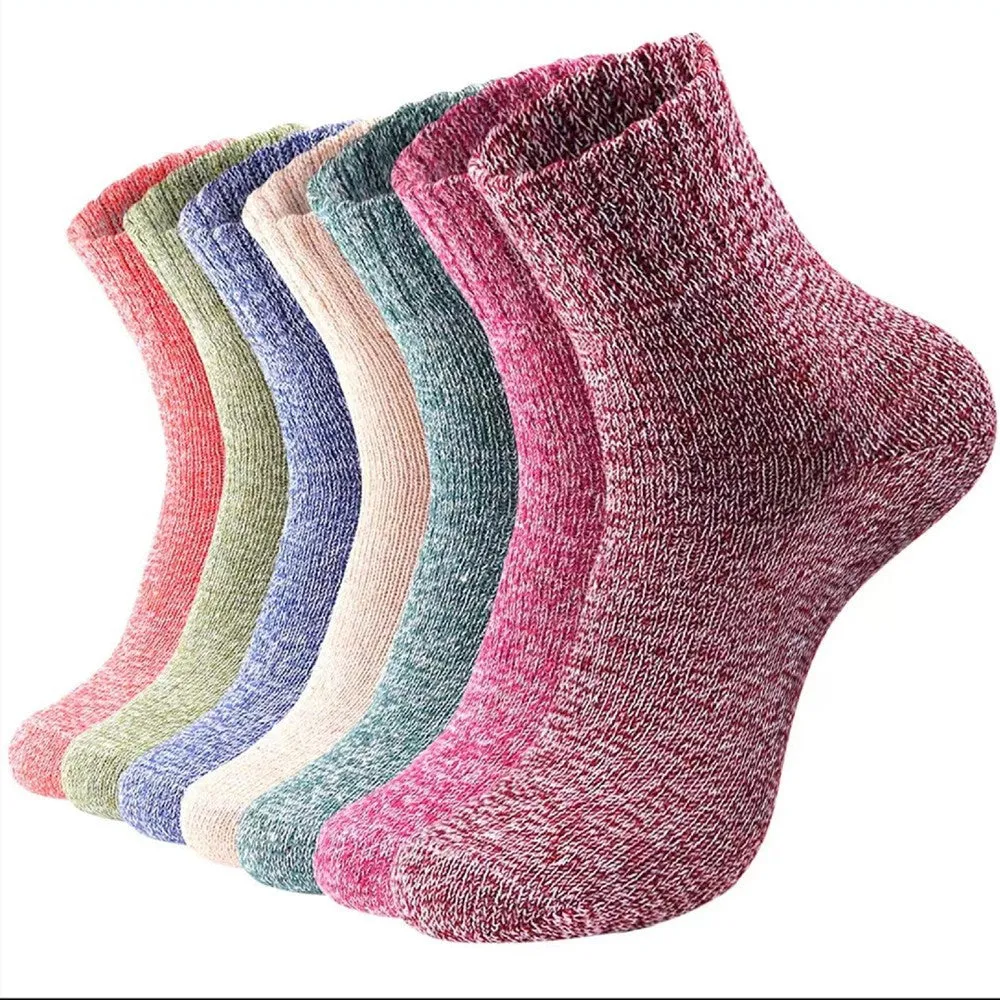 Winter Women's Wool Socks - Moisture-Wicking