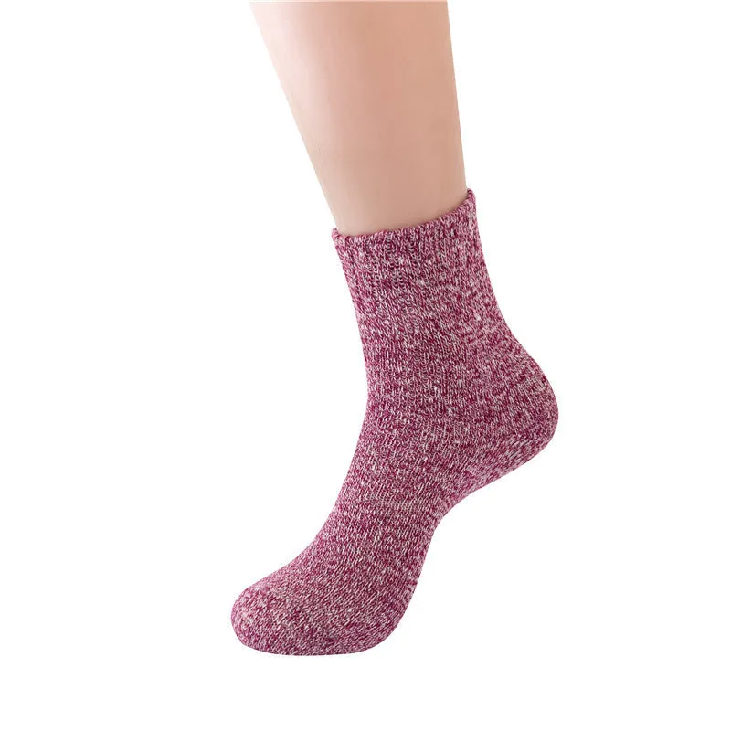 Winter Women's Wool Socks - Moisture-Wicking