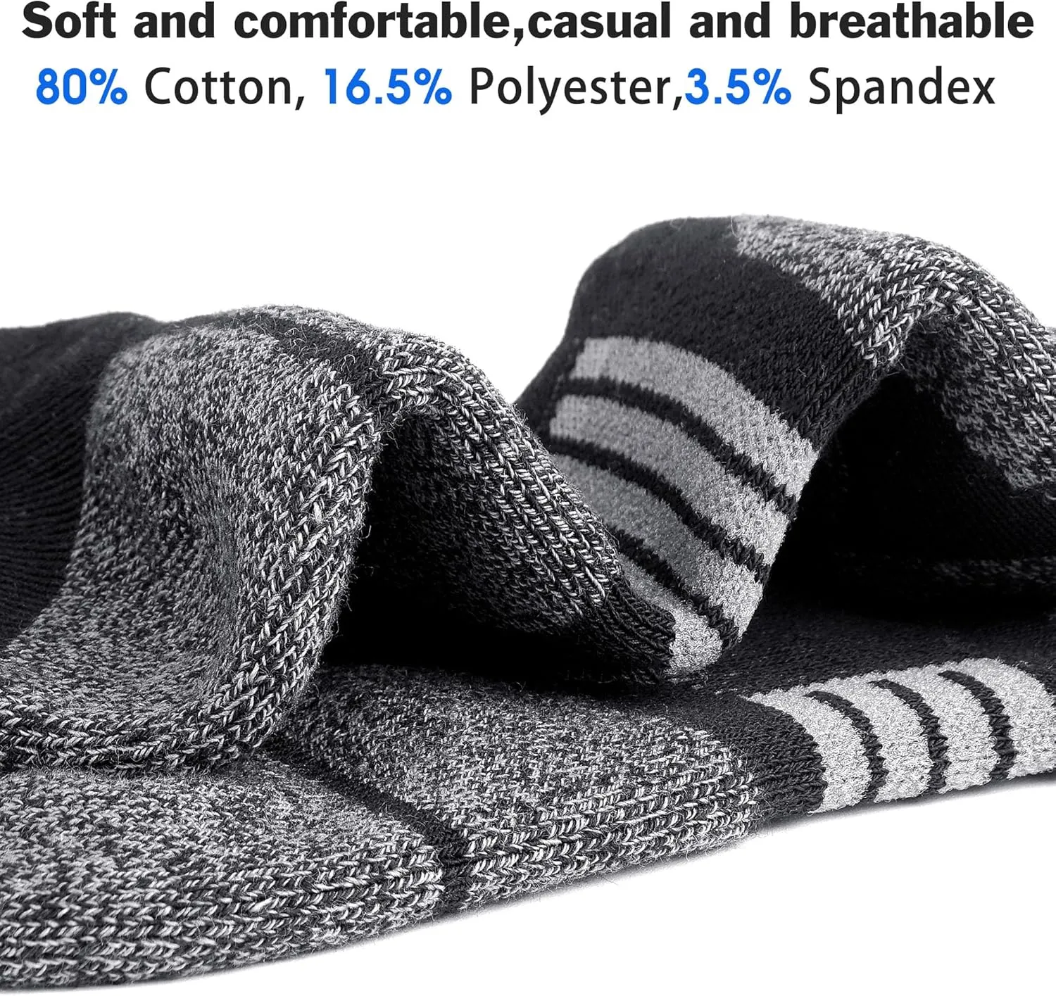 Women Ankle Socks Cushioned Running Athletic Low Cut Gift Socks for Hiking, Sport, Gym, Workout
