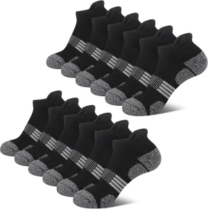 Women Ankle Socks Cushioned Running Athletic Low Cut Gift Socks for Hiking, Sport, Gym, Workout