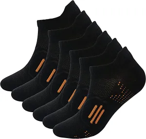 Women Anti Odor Blister Resisting Sweat Wick Low Cut Cotton Sports Running Socks