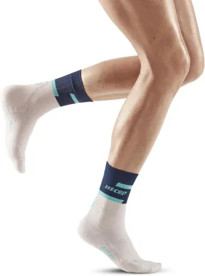 Womens Crew Cut Athletic Performance Running Sock - CEP Mid Cut Socks