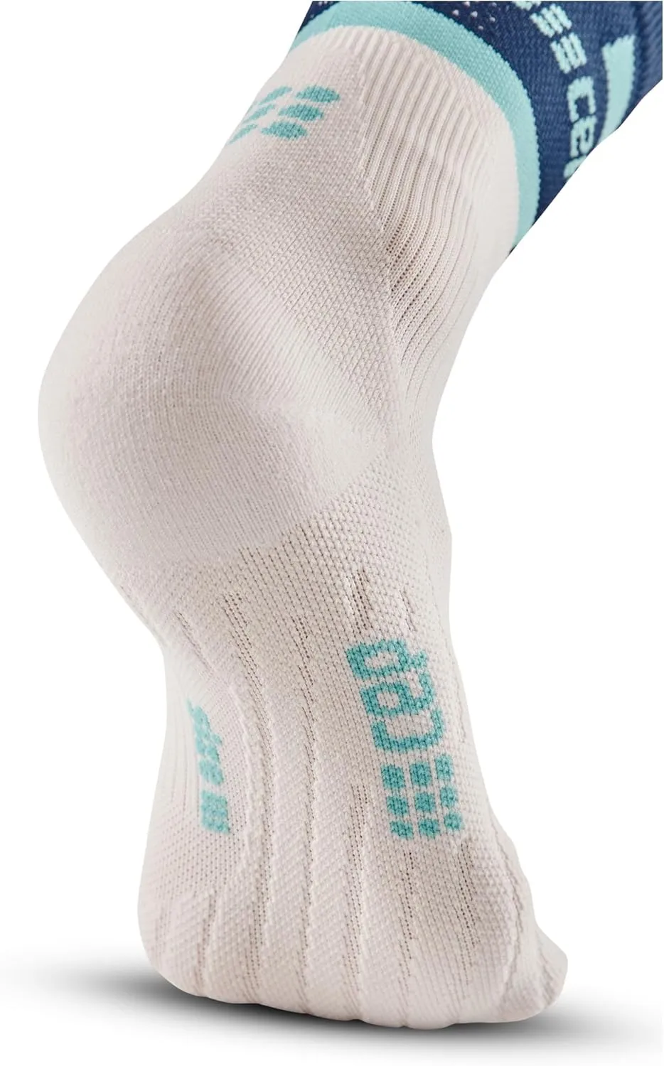 Womens Crew Cut Athletic Performance Running Sock - CEP Mid Cut Socks