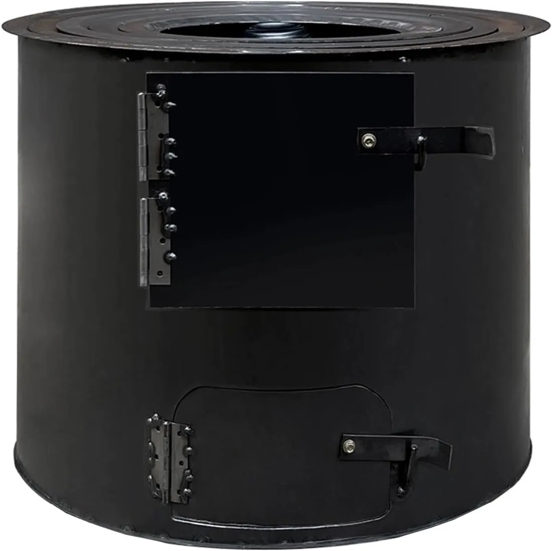 Wood Burning Stove, Outdoor Wood Stove, with Stove Ring and Detachable Leg Frame, it is Suitable for Outdoor Survival, Travel, picnics and Camping