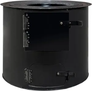 Wood Burning Stove, Outdoor Wood Stove, with Stove Ring and Detachable Leg Frame, it is Suitable for Outdoor Survival, Travel, picnics and Camping