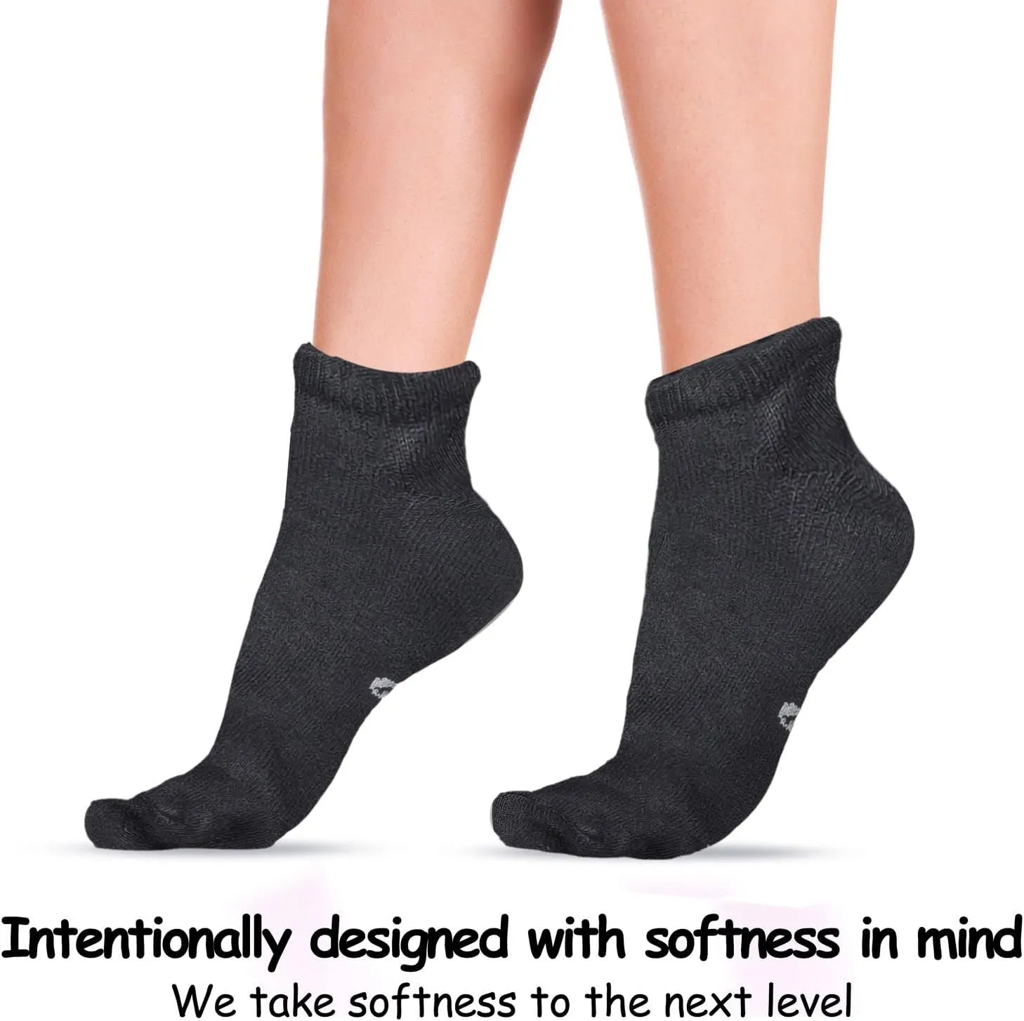 World's Softest Men's Classic Quarter Crew Socks