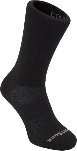 Wrightsock CoolMesh II Crew Running Socks for Men and Women – Eco-Friendly Anti Blister Socks - American Made