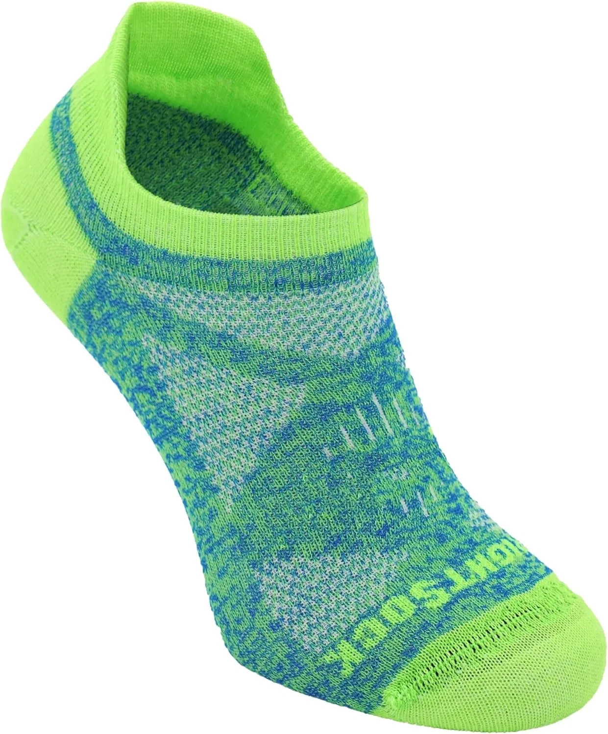 Wrightsock CoolMesh II Cushion Tab Running Socks for Men and Women – Eco-Friendly Anti Blister Socks - American Made