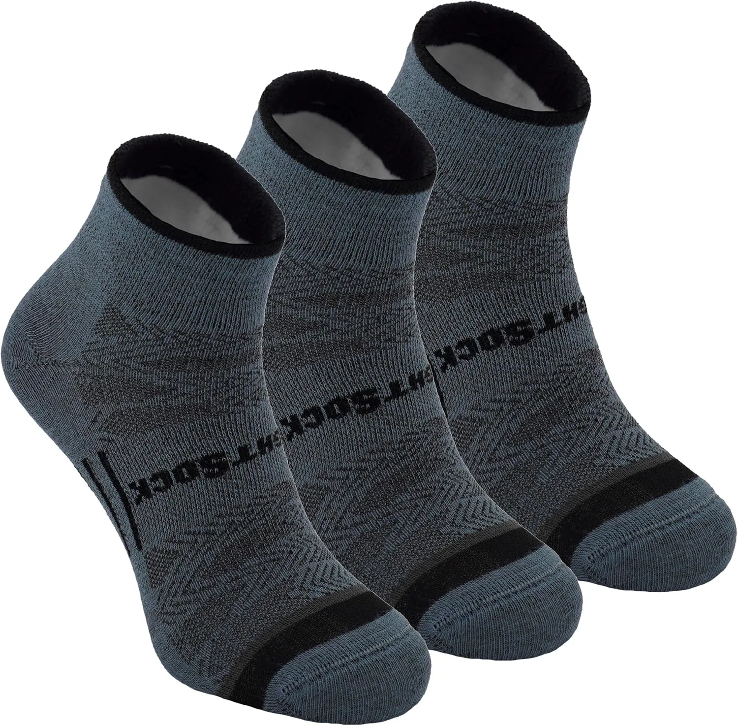Wrightsock CoolMesh II Quarter Running Socks for Men and Women – Cushioned, Eco-Friendly and Anti Blister Socks with our Patented Double Layer Design - American Made, No Blisters Guaranteed