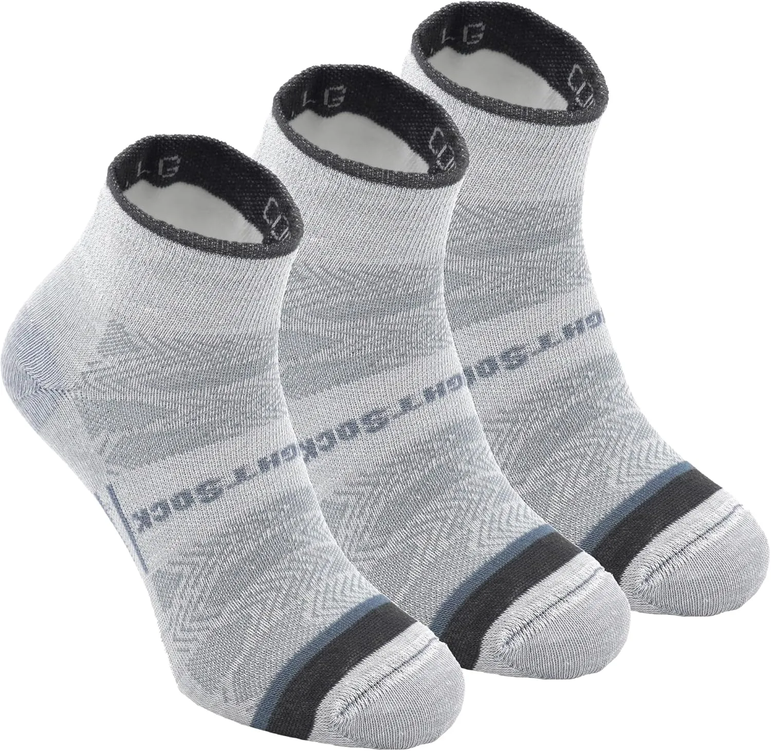 Wrightsock CoolMesh II Quarter Running Socks for Men and Women – Cushioned, Eco-Friendly and Anti Blister Socks with our Patented Double Layer Design - American Made, No Blisters Guaranteed