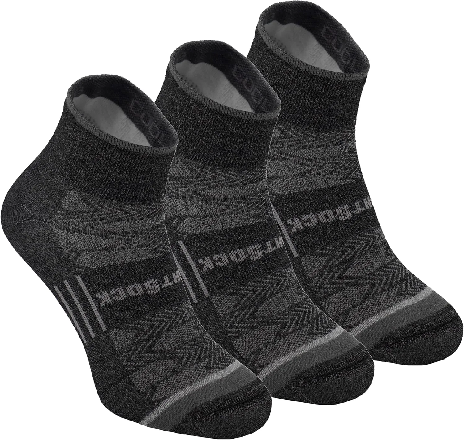 Wrightsock CoolMesh II Quarter Running Socks for Men and Women – Cushioned, Eco-Friendly and Anti Blister Socks with our Patented Double Layer Design - American Made, No Blisters Guaranteed