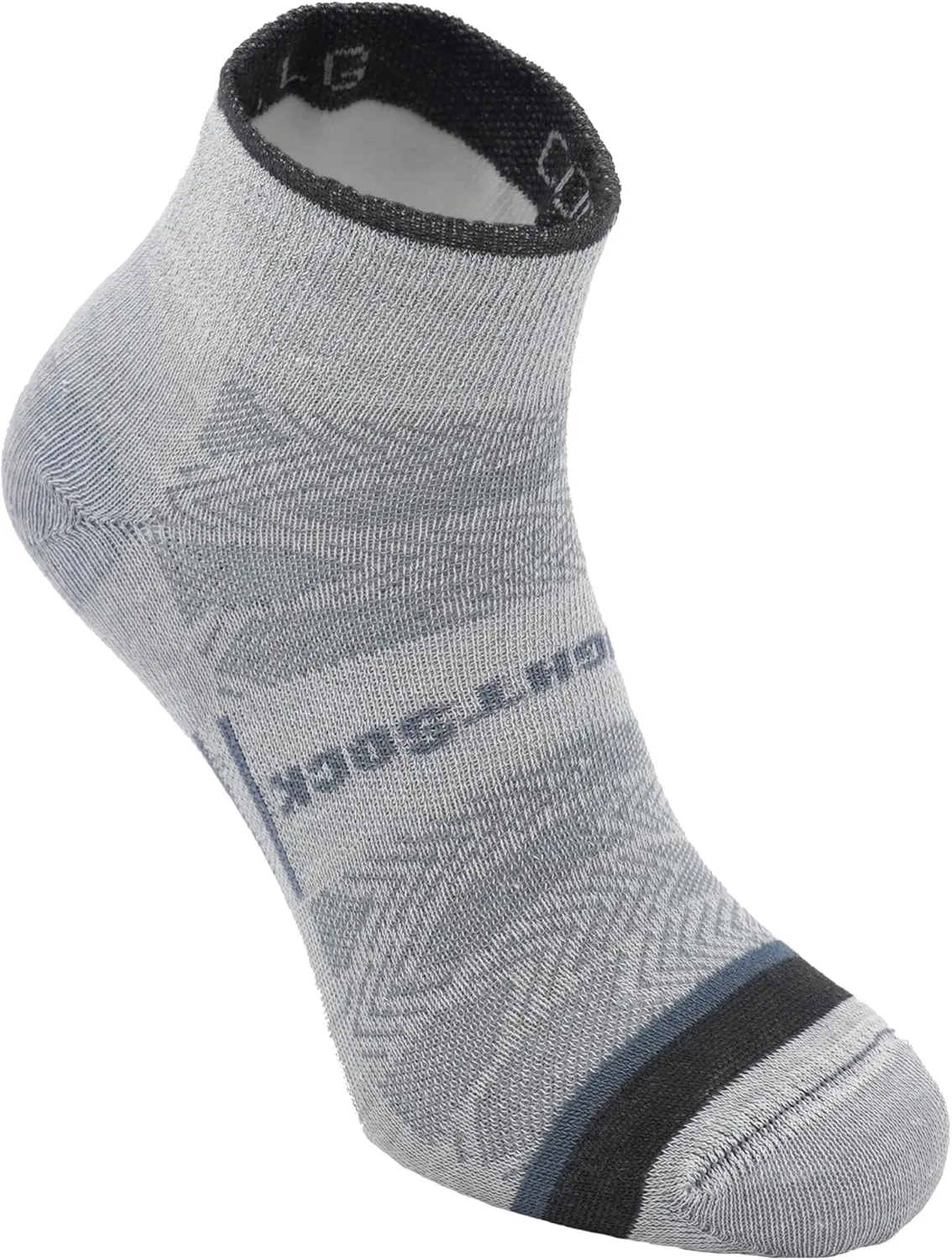 Wrightsock CoolMesh II Quarter Running Socks for Men and Women – Eco-Friendly Anti Blister Socks - American Made