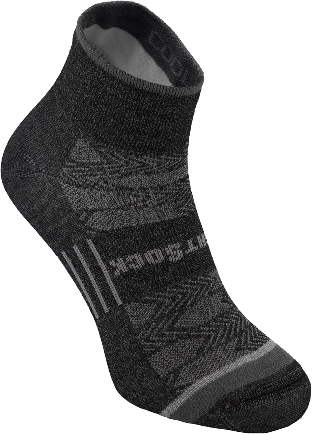 Wrightsock CoolMesh II Quarter Running Socks for Men and Women – Eco-Friendly Anti Blister Socks - American Made