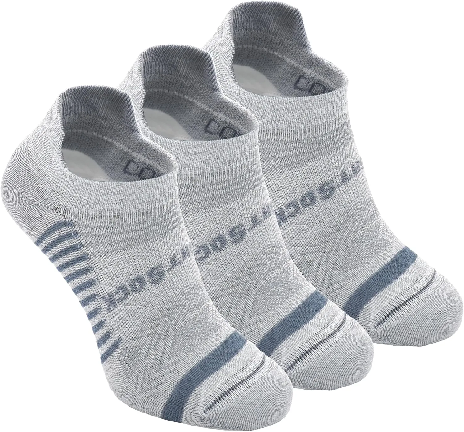 Wrightsock CoolMesh II Tab Running Socks for Men and Women – Eco-Friendly Anti Blister Socks - American Made