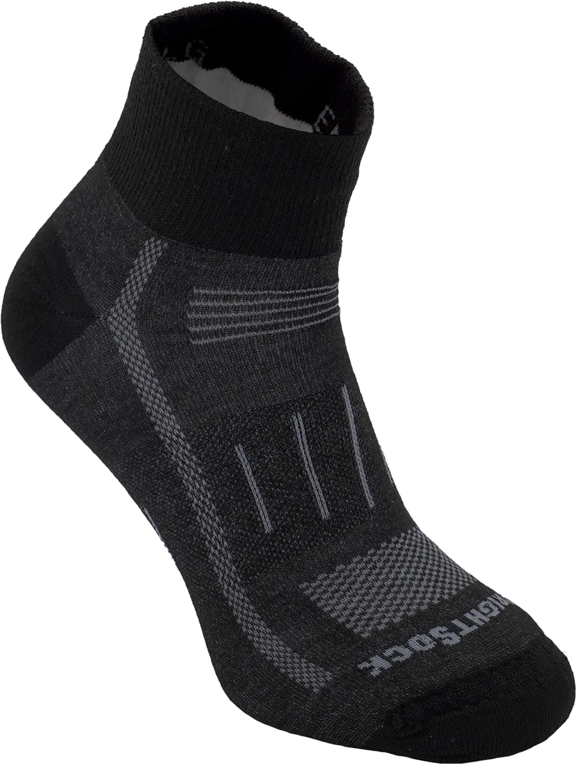 Wrightsock Endurance Quarter Running Socks for Men and Women – Cushioned, Eco-Friendly Anti Blister Socks - American Made