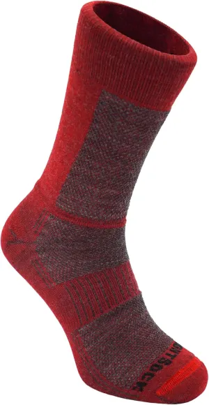 Wrightsock Merino Coolmesh II Crew Hiking Socks for Men and Women – Eco-Friendly Anti Blister Socks - American Made