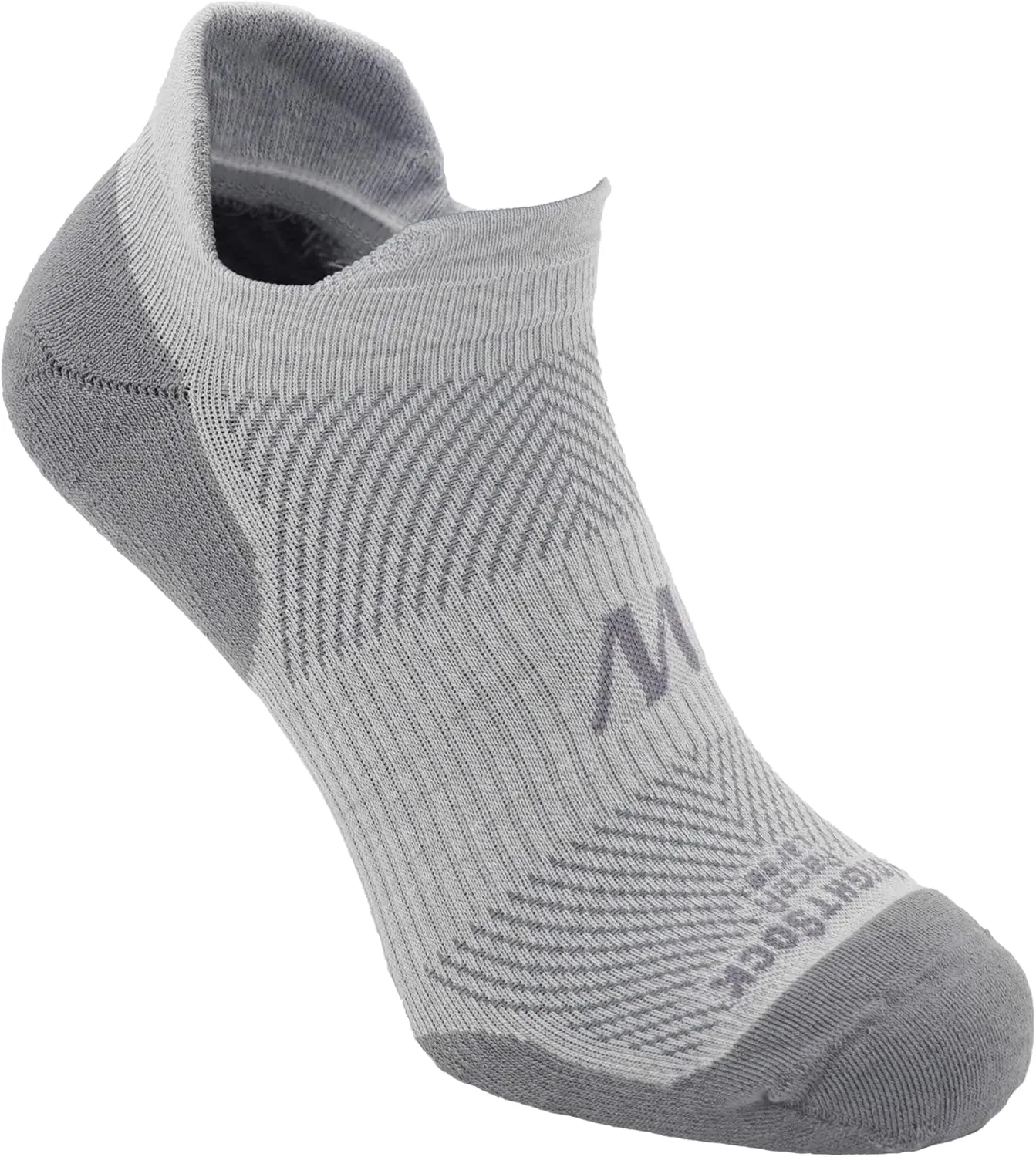 Wrightsock Racer Tab Running Socks for Men & Women - Eco-Friendly Athletics Socks with Moisture Regulation - American Made