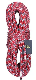 XINDA 10mm 11mm Diameter Rock Climbing Rope Static Rope 5200lbs High Strength Lanyard Safety Climb Camping Equipment Survival