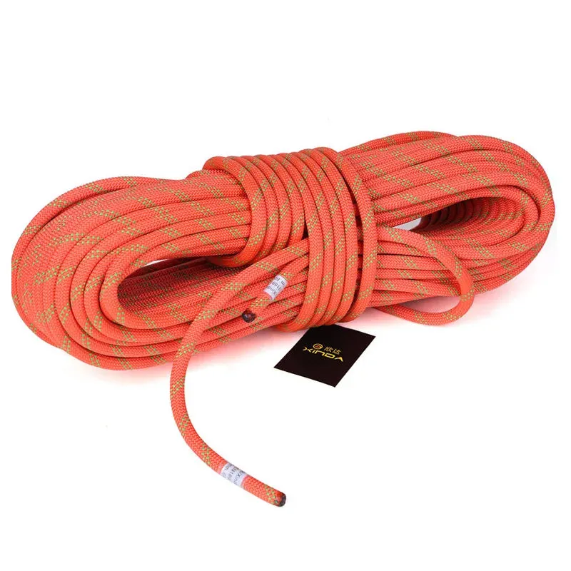 XINDA 10mm 11mm Diameter Rock Climbing Rope Static Rope 5200lbs High Strength Lanyard Safety Climb Camping Equipment Survival