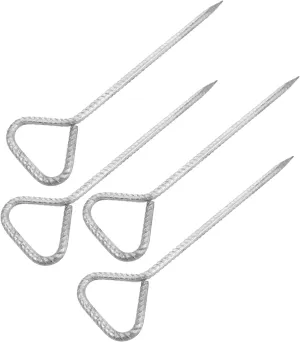 YARNOW Tent Stake Pegs Heavy Duty Metal Ground Stakes for Outdoor Garden Events