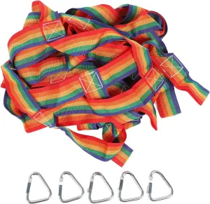 Youngster Climbing Net 57 X 72 Inch | High Load Capacity 250kg | Outdoor Climbing Rope Ladder for Youngsters/Backyard/Playground | PP Fiber & Secure - Grip Design