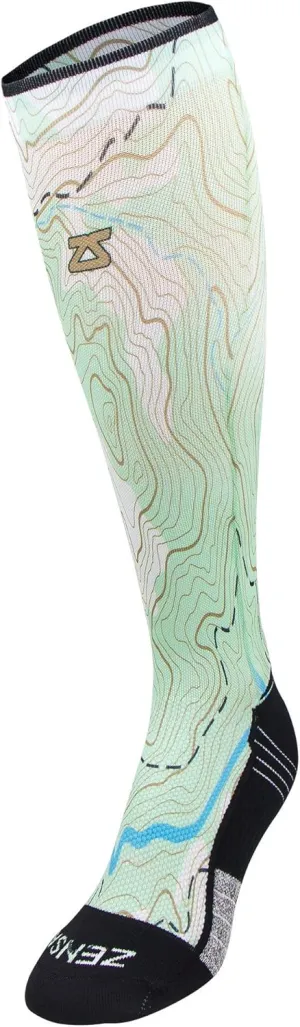 Zensah Anti-Blister Knee High Running Compression Socks for Men & Women